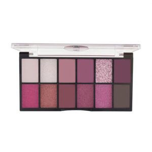MARS 12 Shades Dance of Joy Eyeshadow Palette | Highly Pigmented and Blendable | Multicolor | Matte and Shimmer Finish (13.2g) (01-Multicolor)